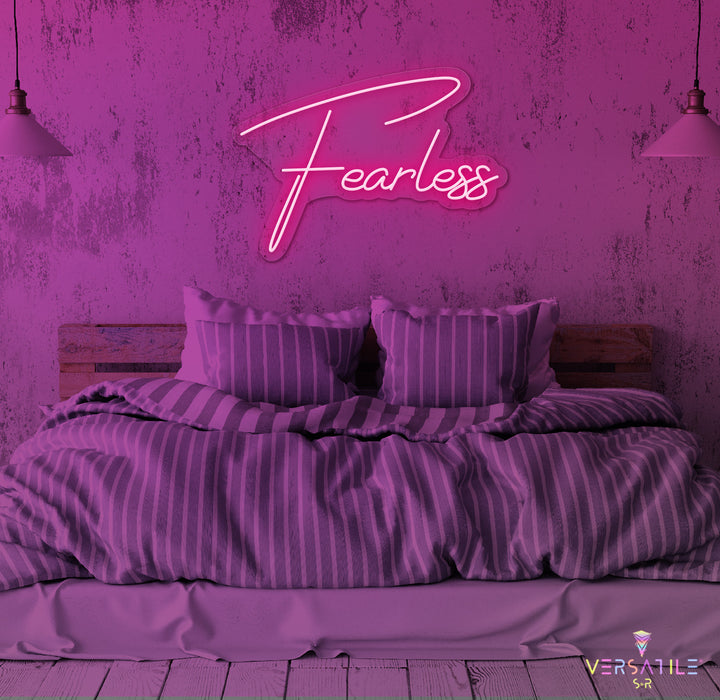Fearless Neon Sign