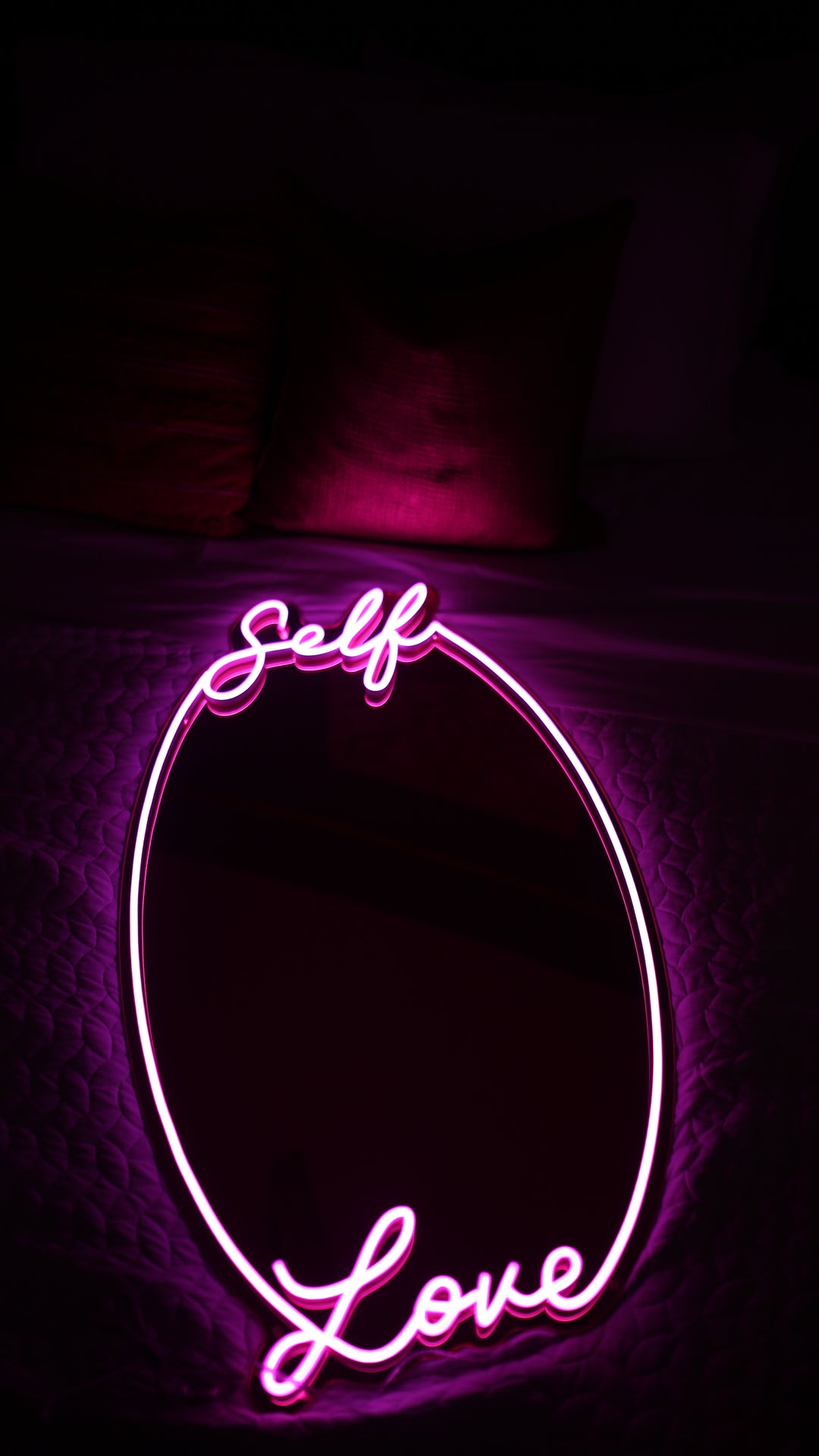 Self Love Vanity Mirror (Rainbow Remote)