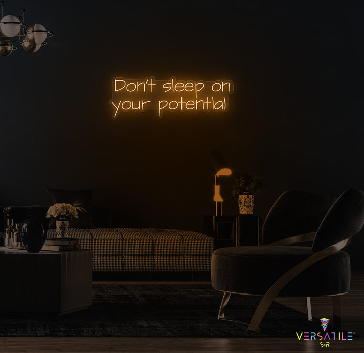 Don’t Sleep On Your Potential Neon Sign
