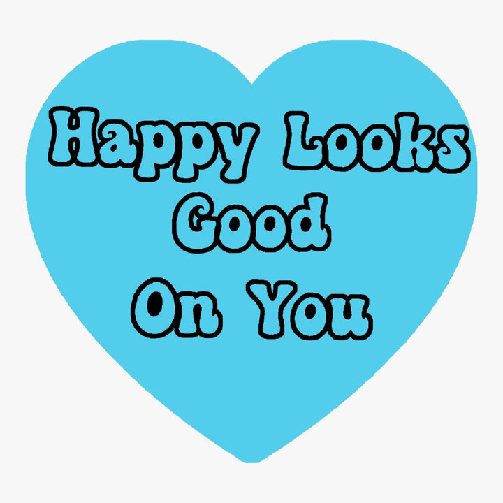 Happy Looks Good On You Custom Rug