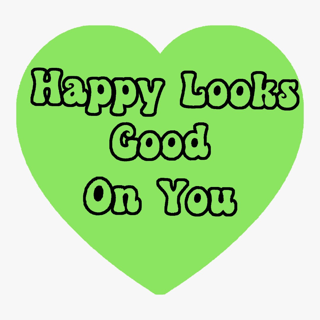 Happy Looks Good On You Custom Rug