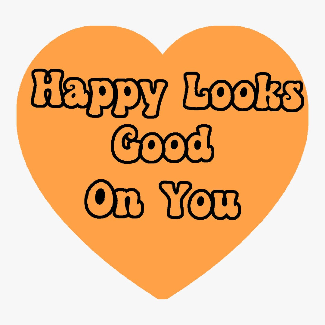 Happy Looks Good On You Custom Rug