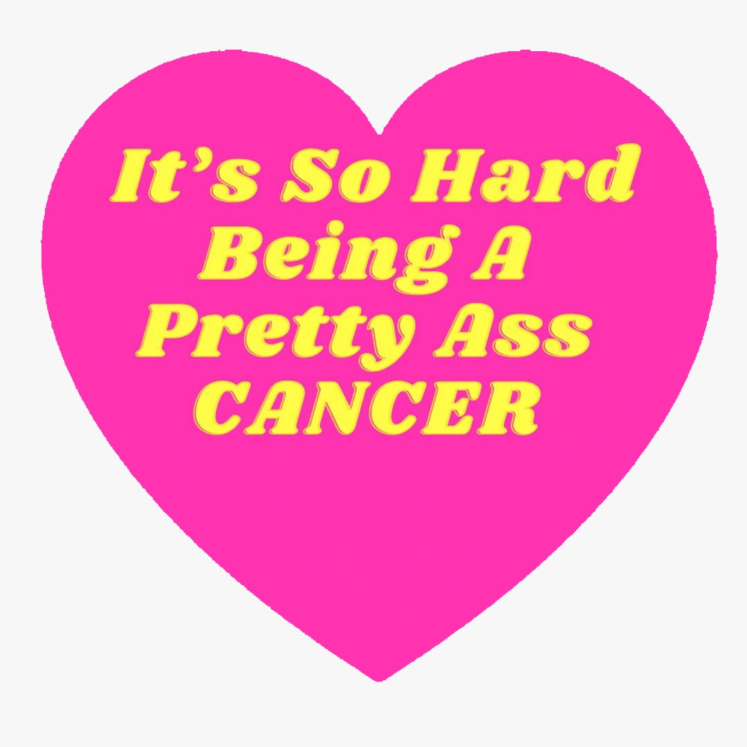 It’s So Hard Being A Pretty Cancer Custom Rug
