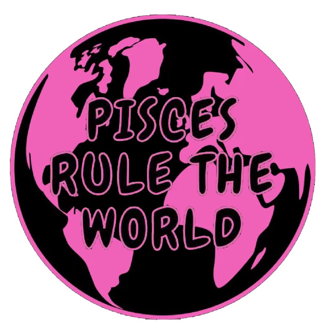 Pisces Rule The World Custom Rug