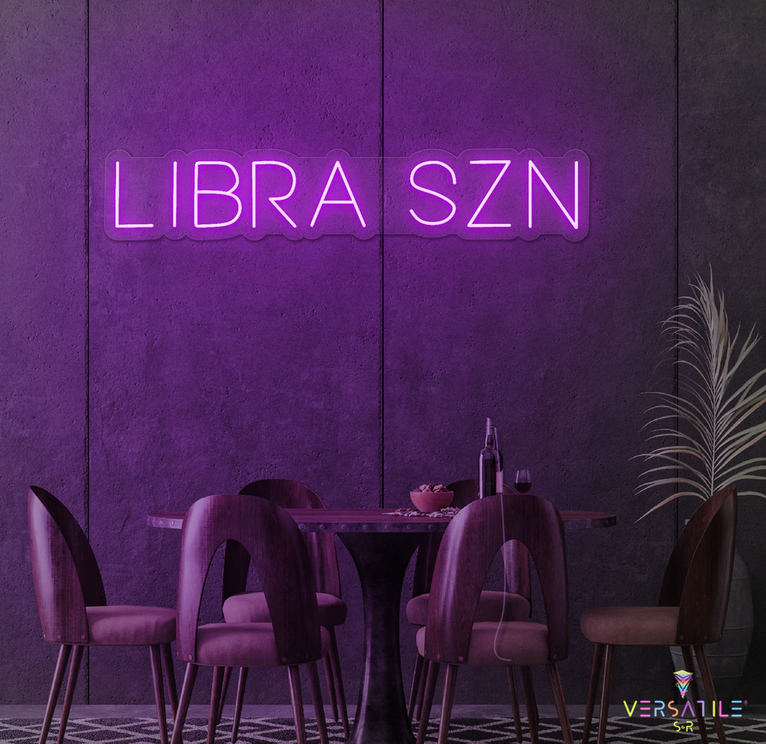 Libra SZN Neon Sign