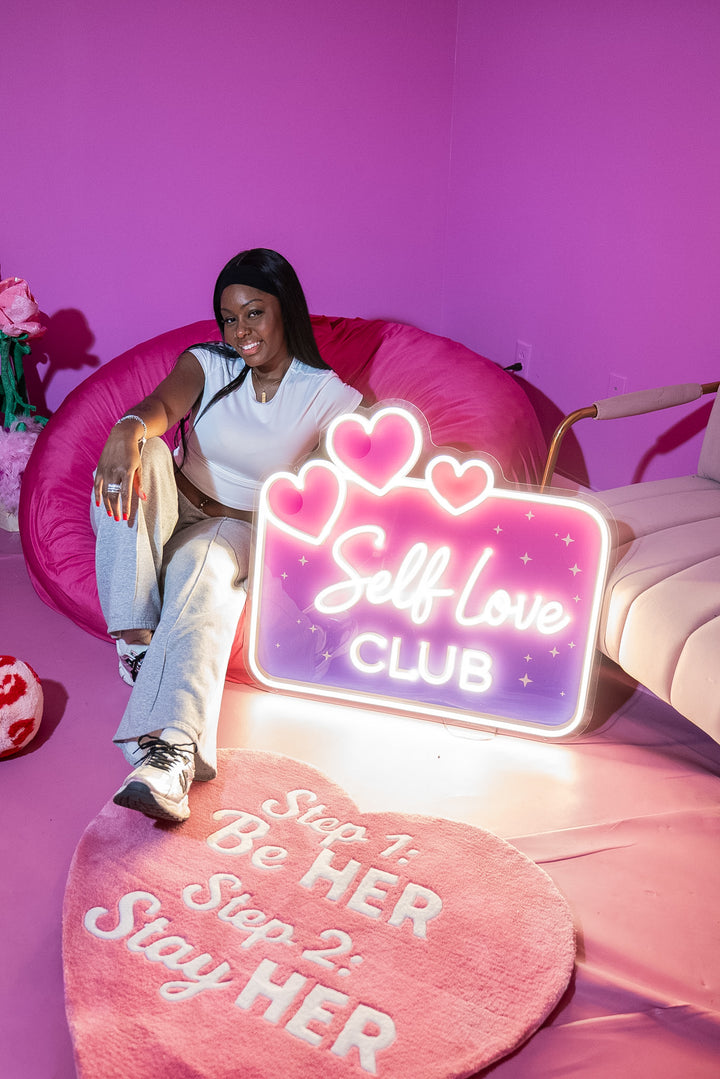 Self Love Club Neon Sign (UV PRINT)