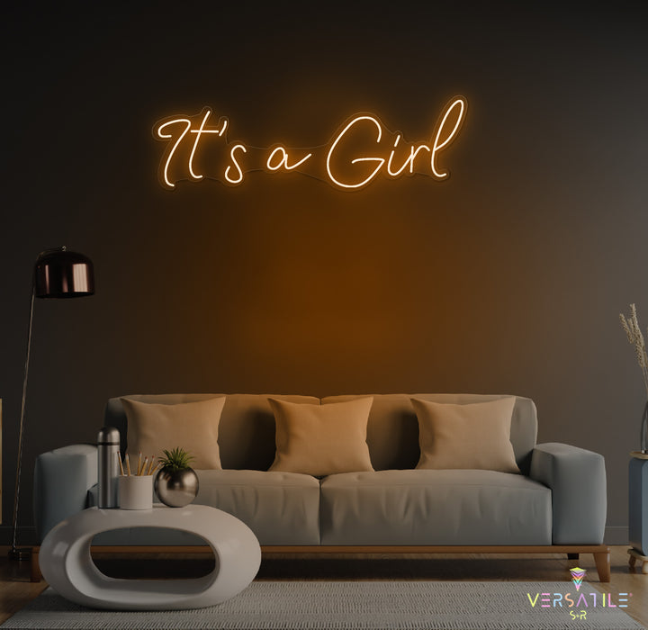 It's a Girl Neon Sign