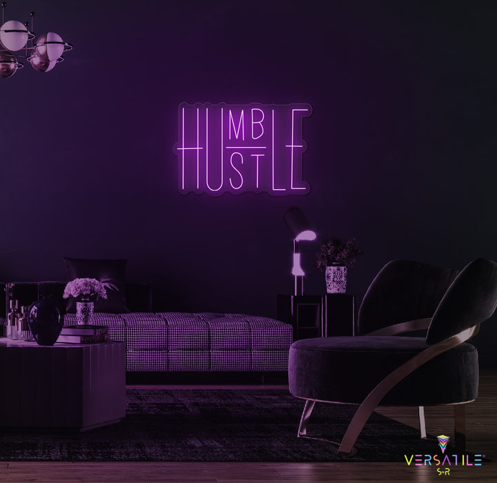 Humble/Hustle Neon Sign