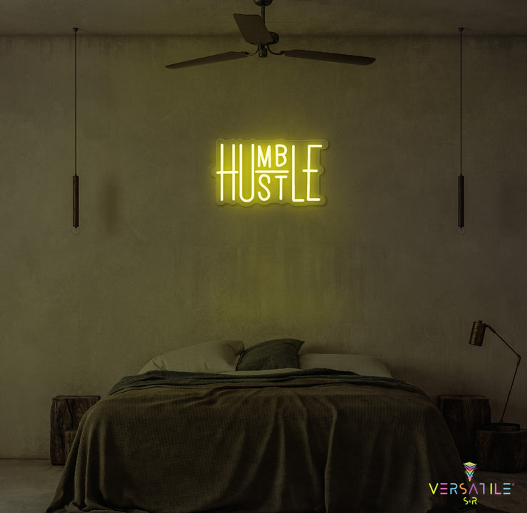 Humble/Hustle Neon Sign