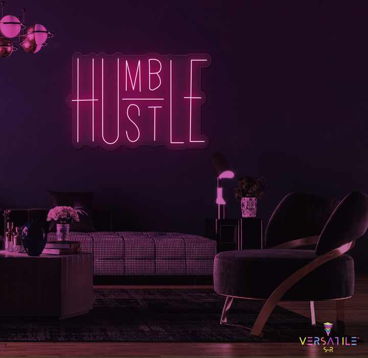 Humble/Hustle Neon Sign