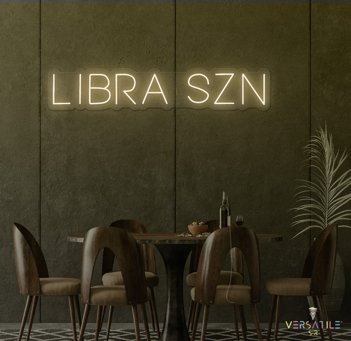 Libra SZN Neon Sign