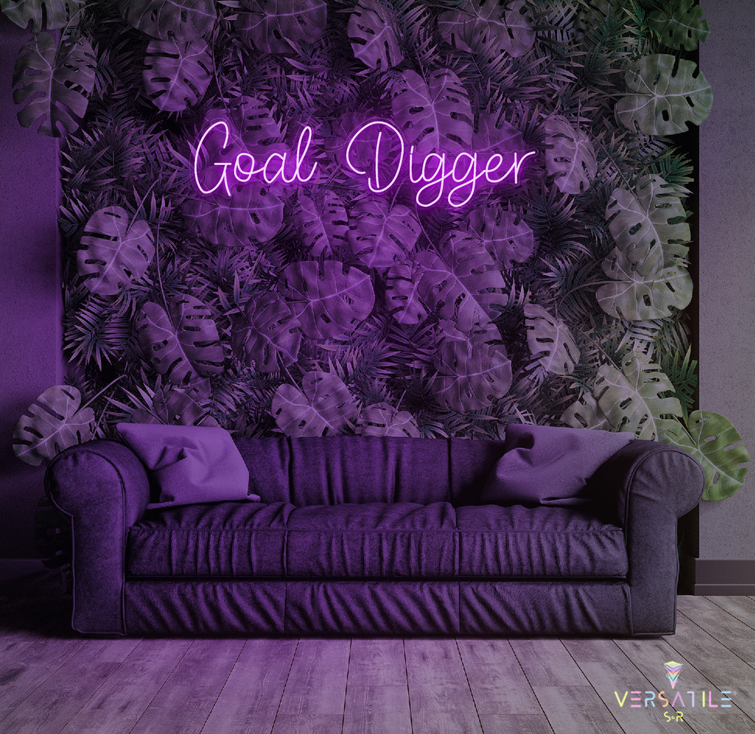 Goal Digger Neon Sign