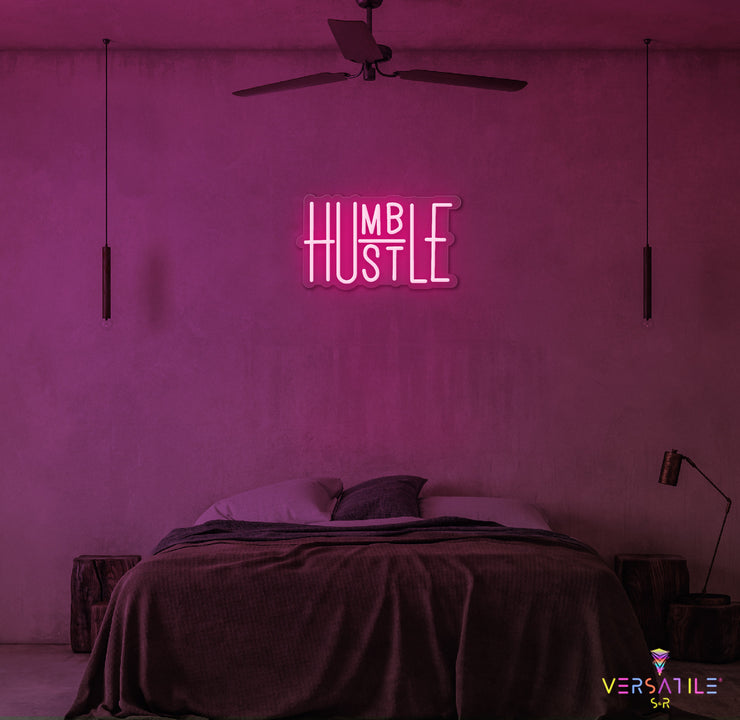 Humble/Hustle Neon Sign