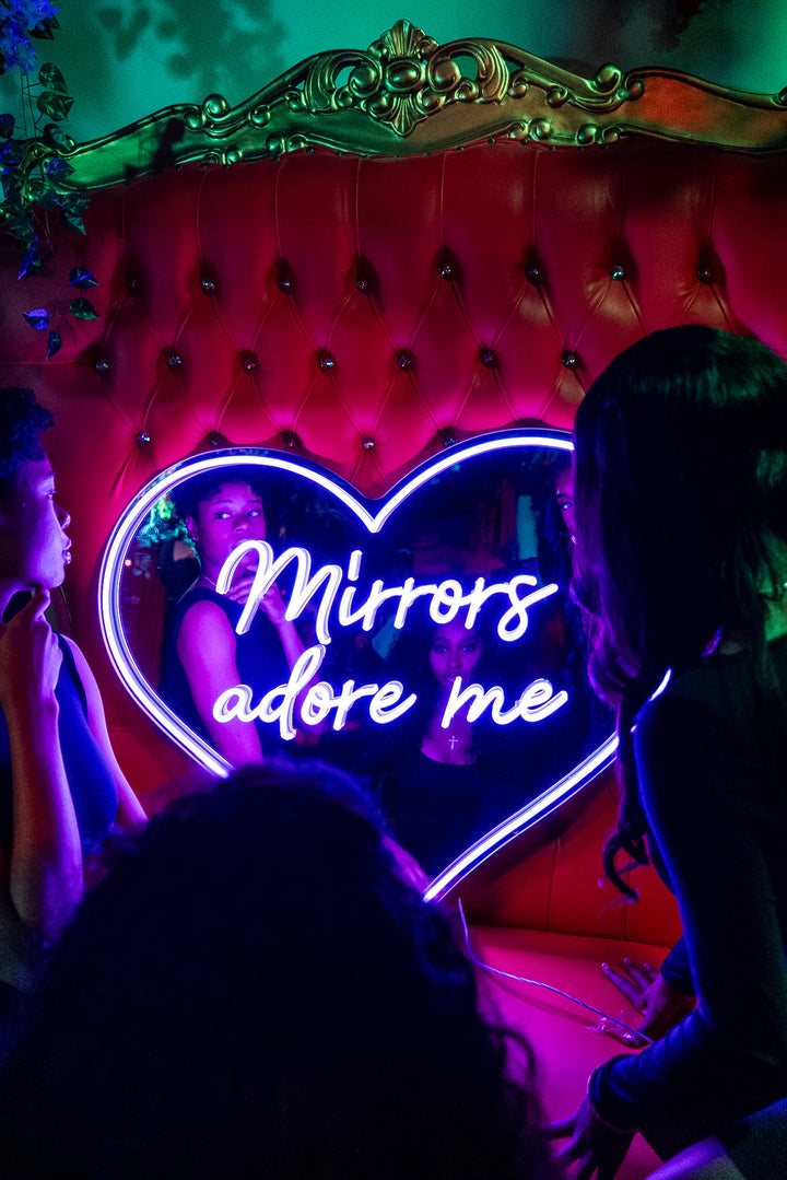 Mirrors Adore Me Vanity Mirror (Rainbow Remote)