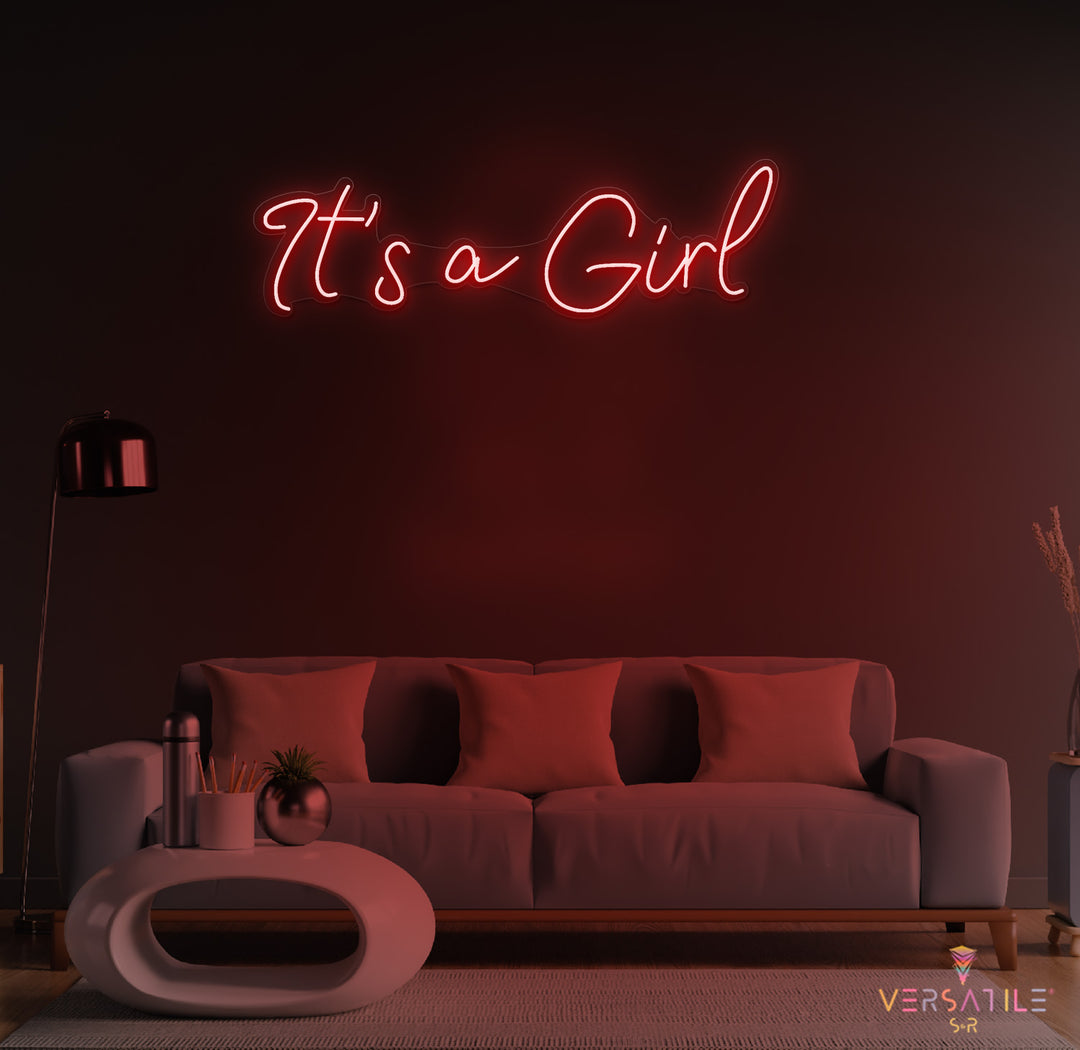 It's a Girl Neon Sign