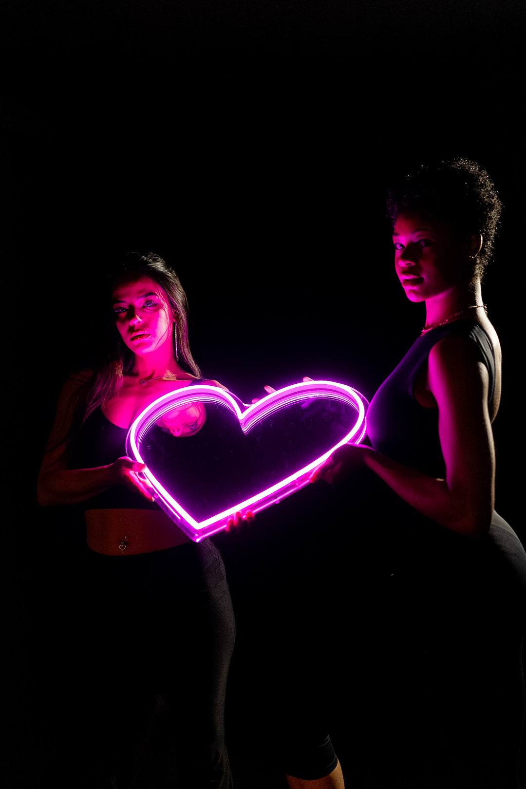 Mi Corazón Vanity Mirror (Rainbow Remote)