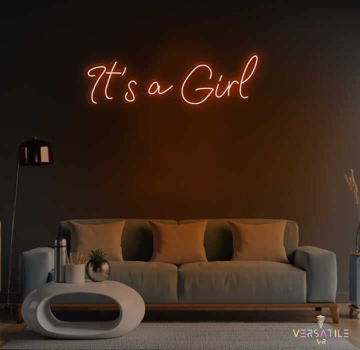 It's a Girl Neon Sign