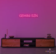 Gemini SZN Neon Sign