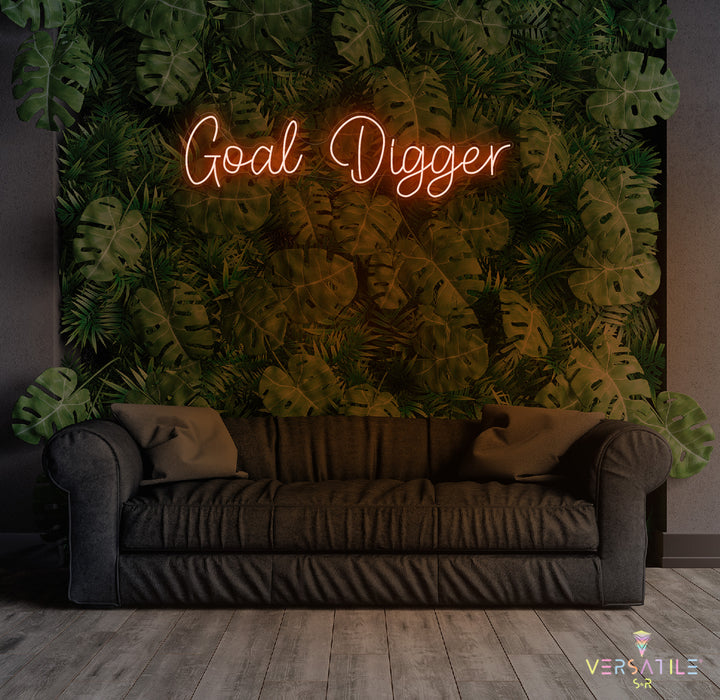 Goal Digger Neon Sign