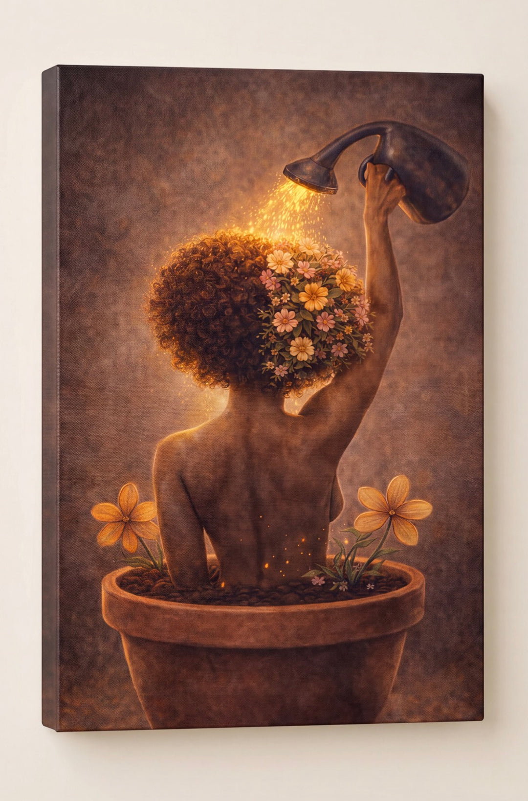 Flower Child Canvas Wall Art