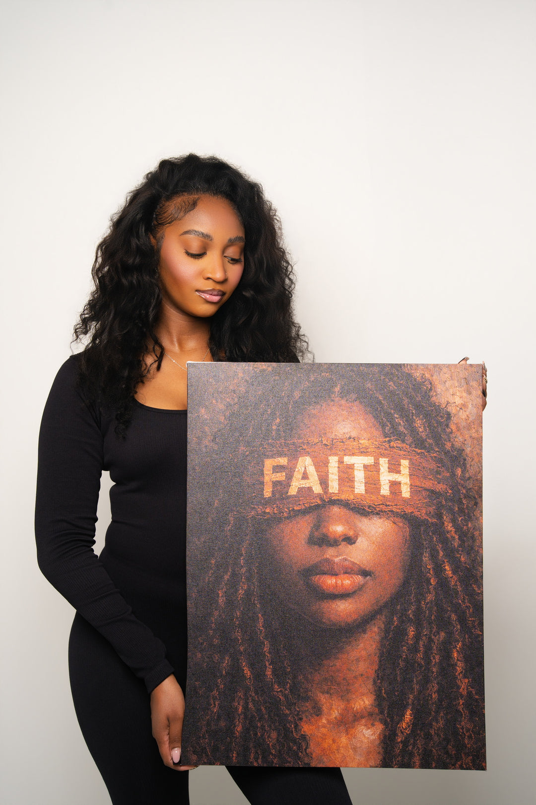 Covered In Faith Canvas Wall Art