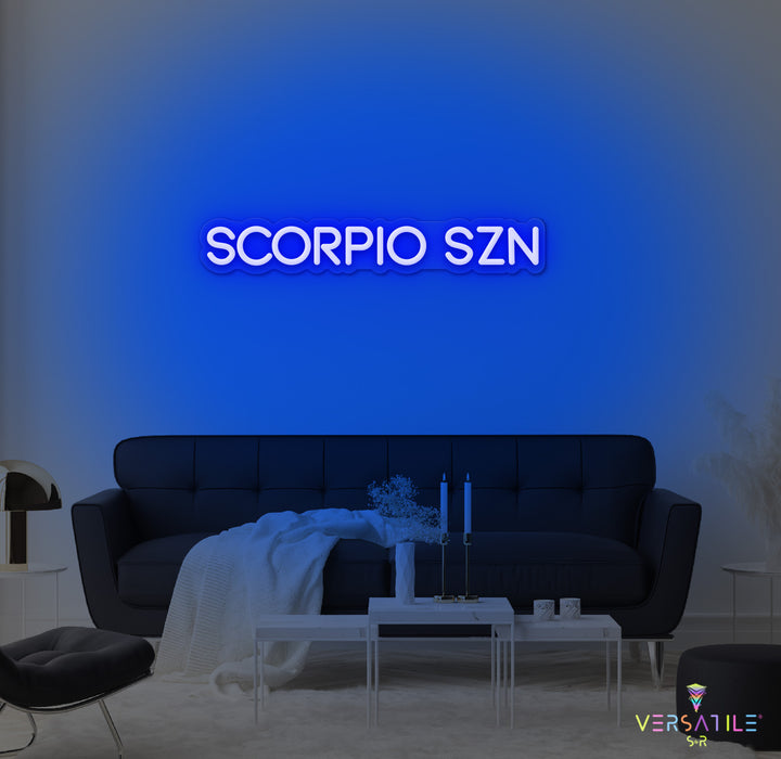 Scorpio SZN Neon Sign