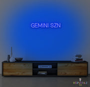 Gemini SZN Neon Sign