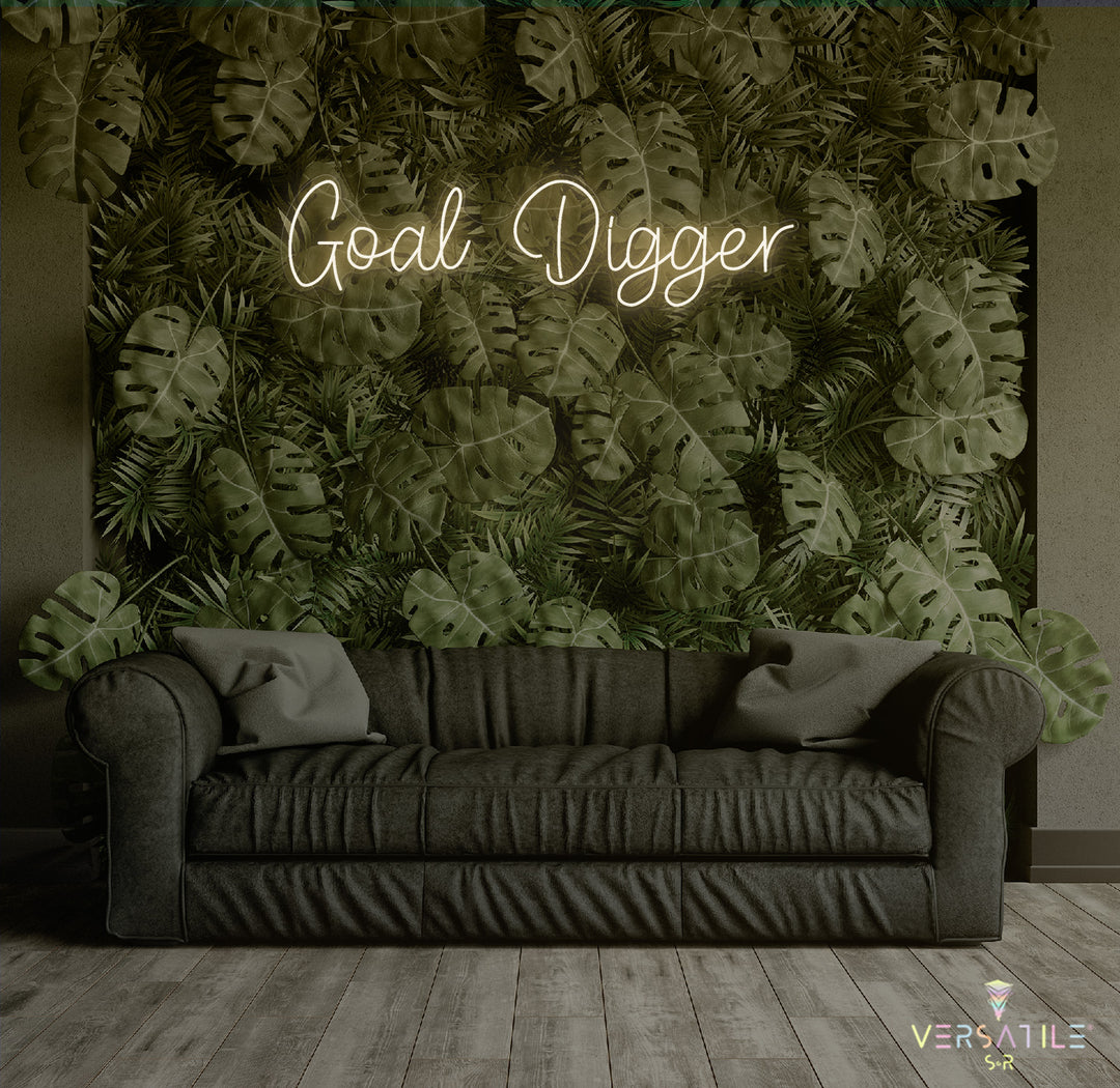 Goal Digger Neon Sign