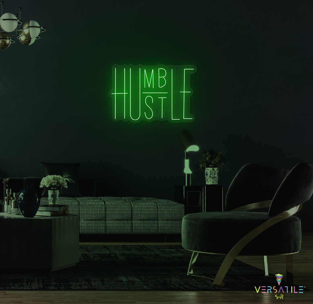 Humble/Hustle Neon Sign