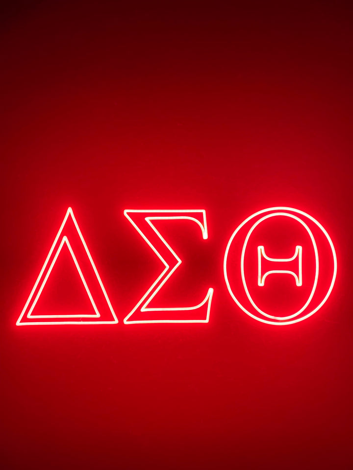 Delta Sigma Theta “ΔΣΘ” Neon Sign