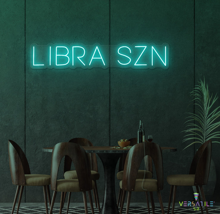 Libra SZN Neon Sign