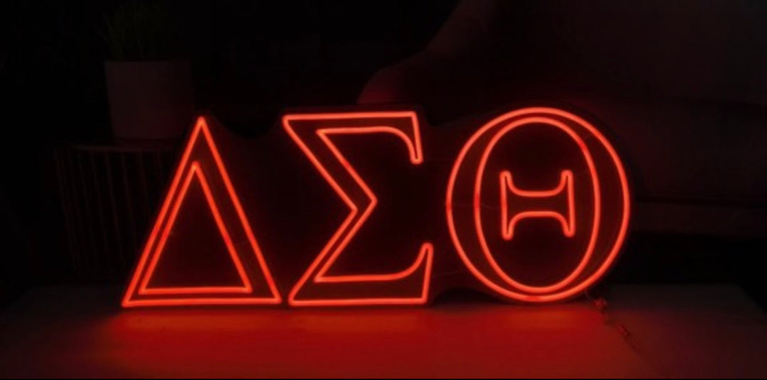 Delta Sigma Theta “ΔΣΘ” Neon Sign