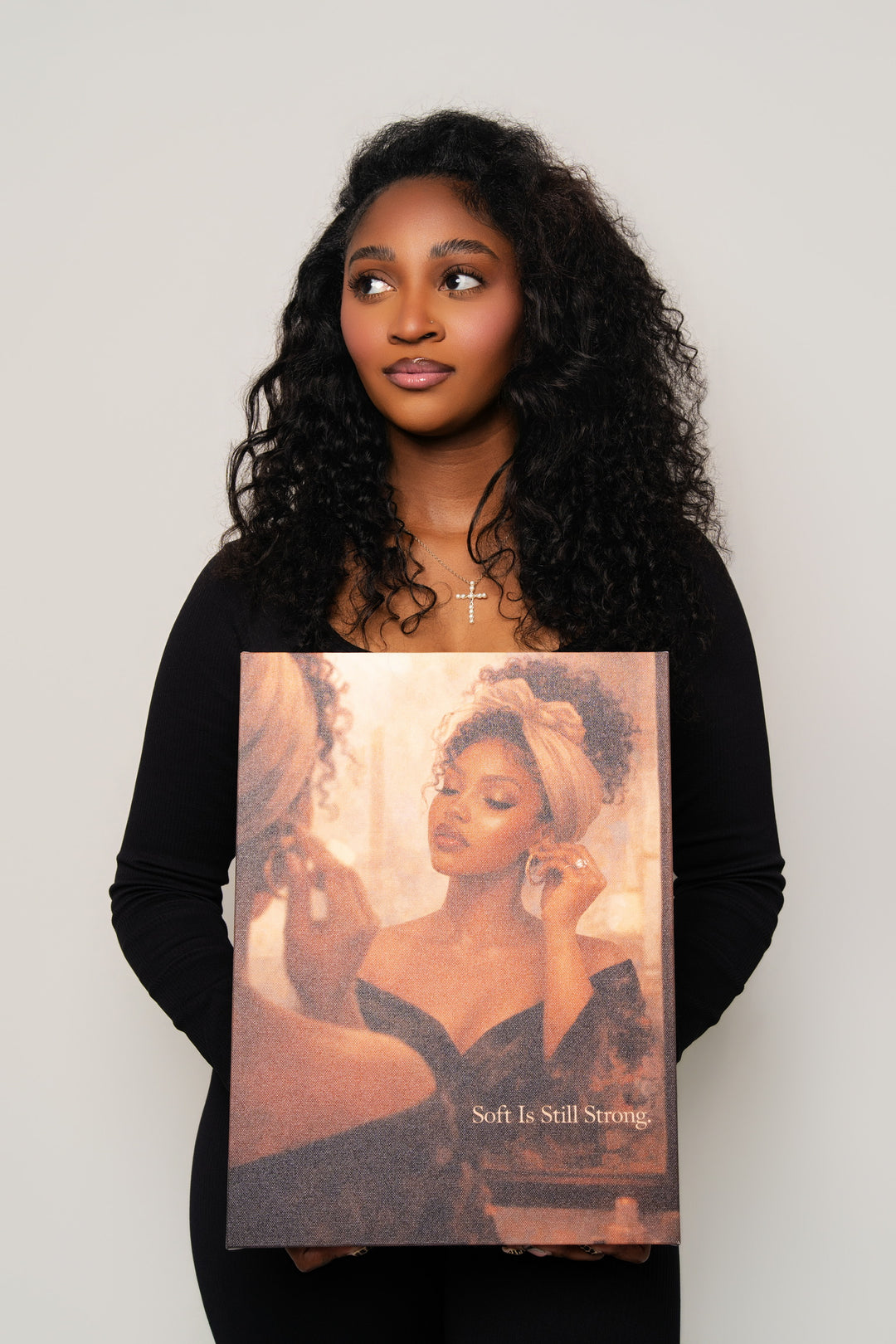 Soft Is Still Strong Canvas Wall Art