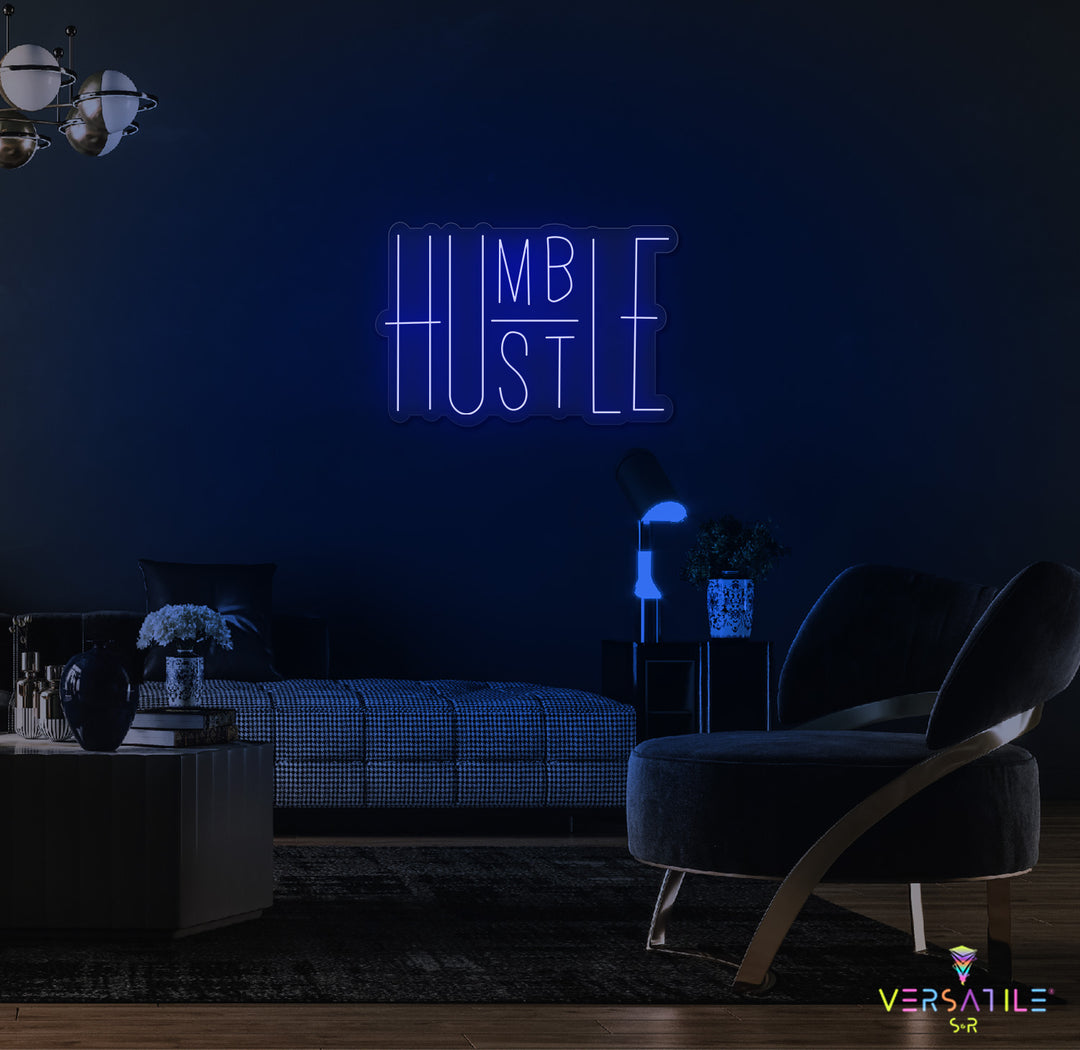 Humble/Hustle Neon Sign