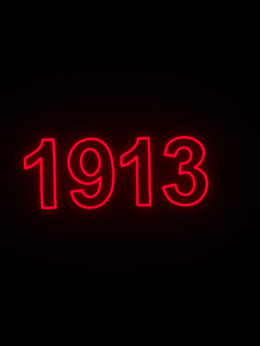 Delta Sigma Theta “1913” Neon Sign