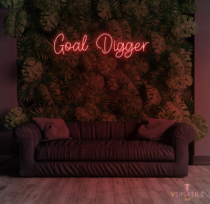 Goal Digger Neon Sign