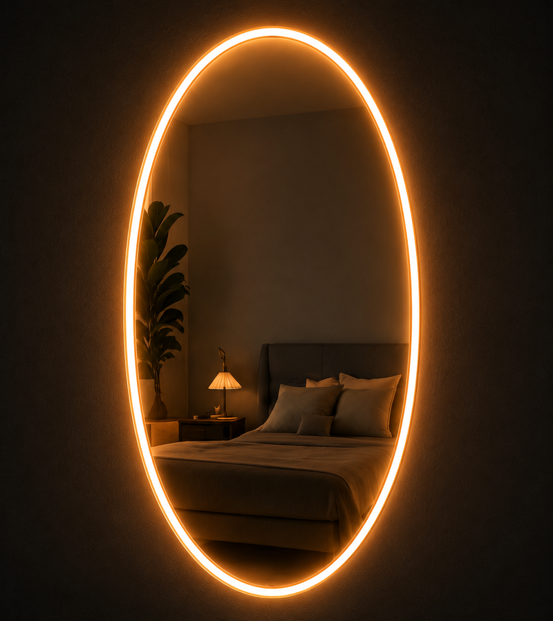 Oval Mirror