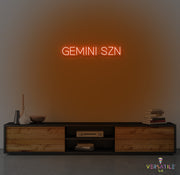 Gemini SZN Neon Sign