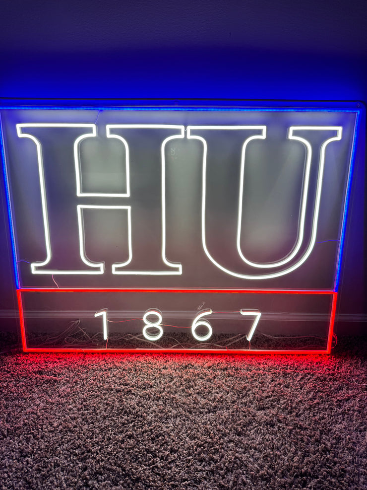Howard University Neon Sign (HU1867)