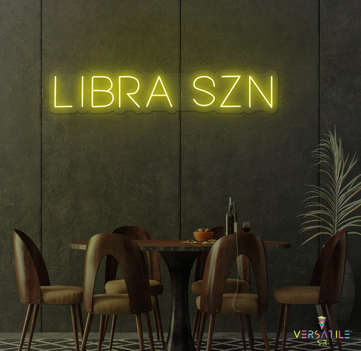 Libra SZN Neon Sign