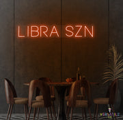 Libra SZN Neon Sign