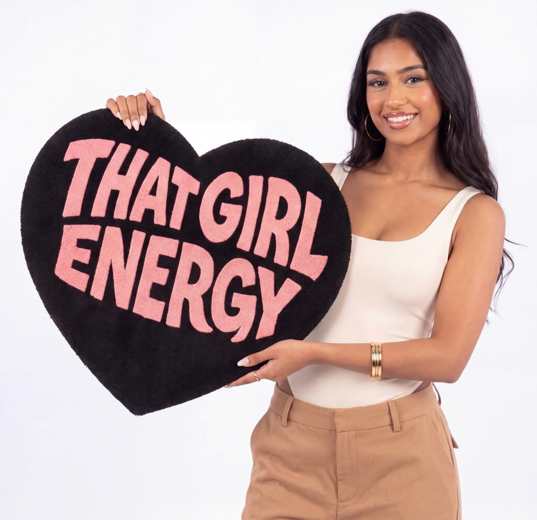 That Girl Energy Custom Rug