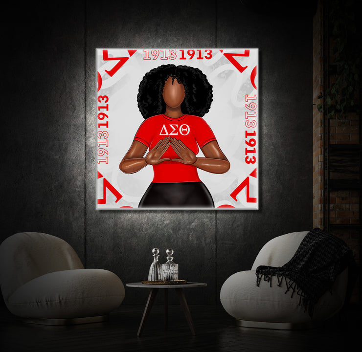 Delta Sigma Theta "The Essence Of A Delta" Wall Art