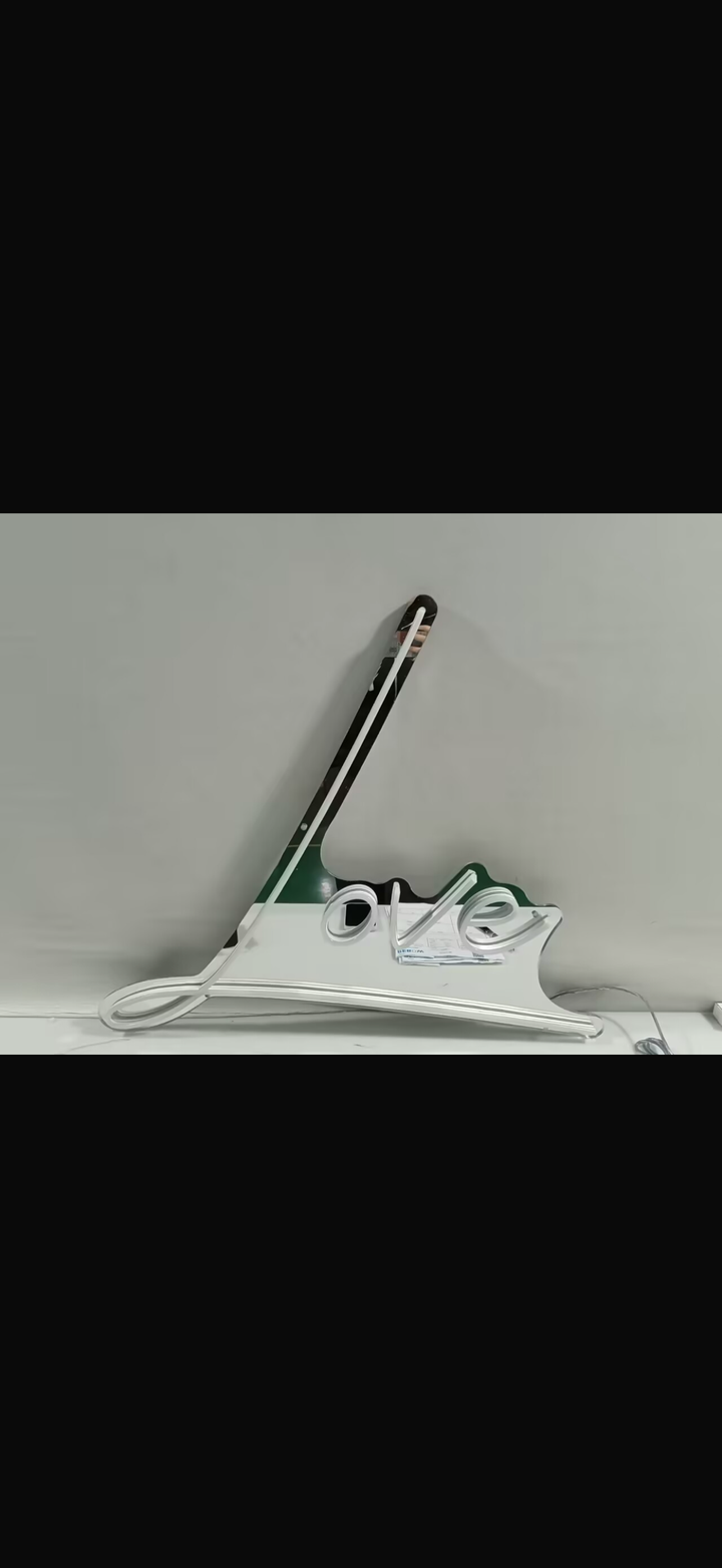 Love Vanity Sliver Mirror (Rainbow Remote)