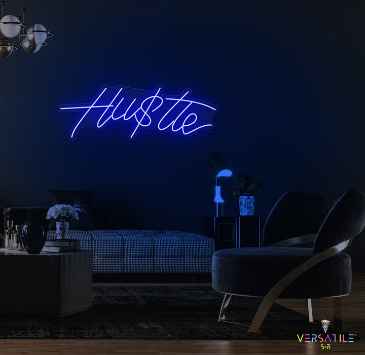 Hustle Neon Sign