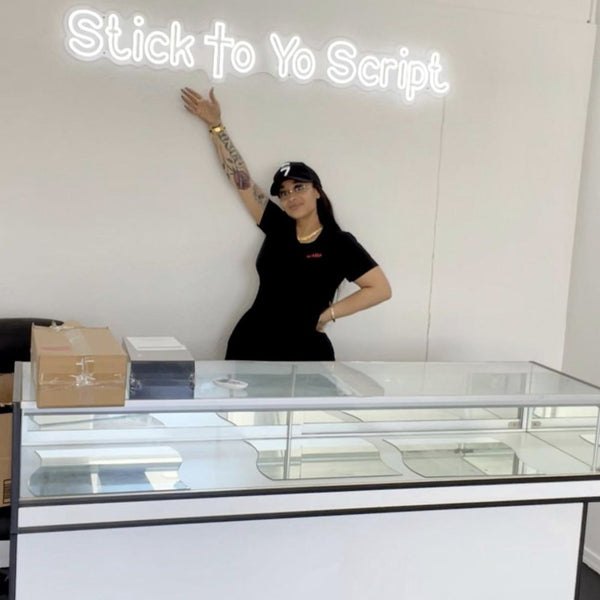 Retail shop neon