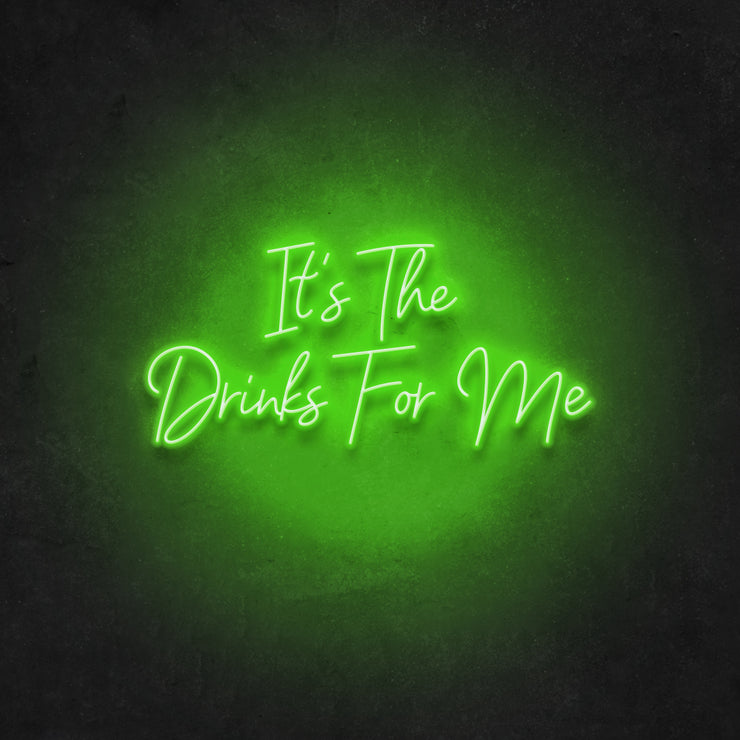 Its the Drinks for Me
