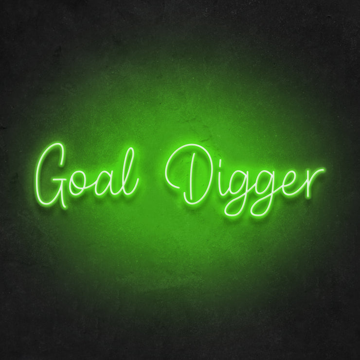 Goal Digger Neon Sign