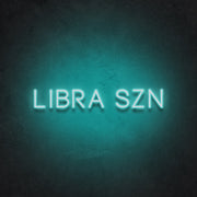 Libra SZN Neon Sign