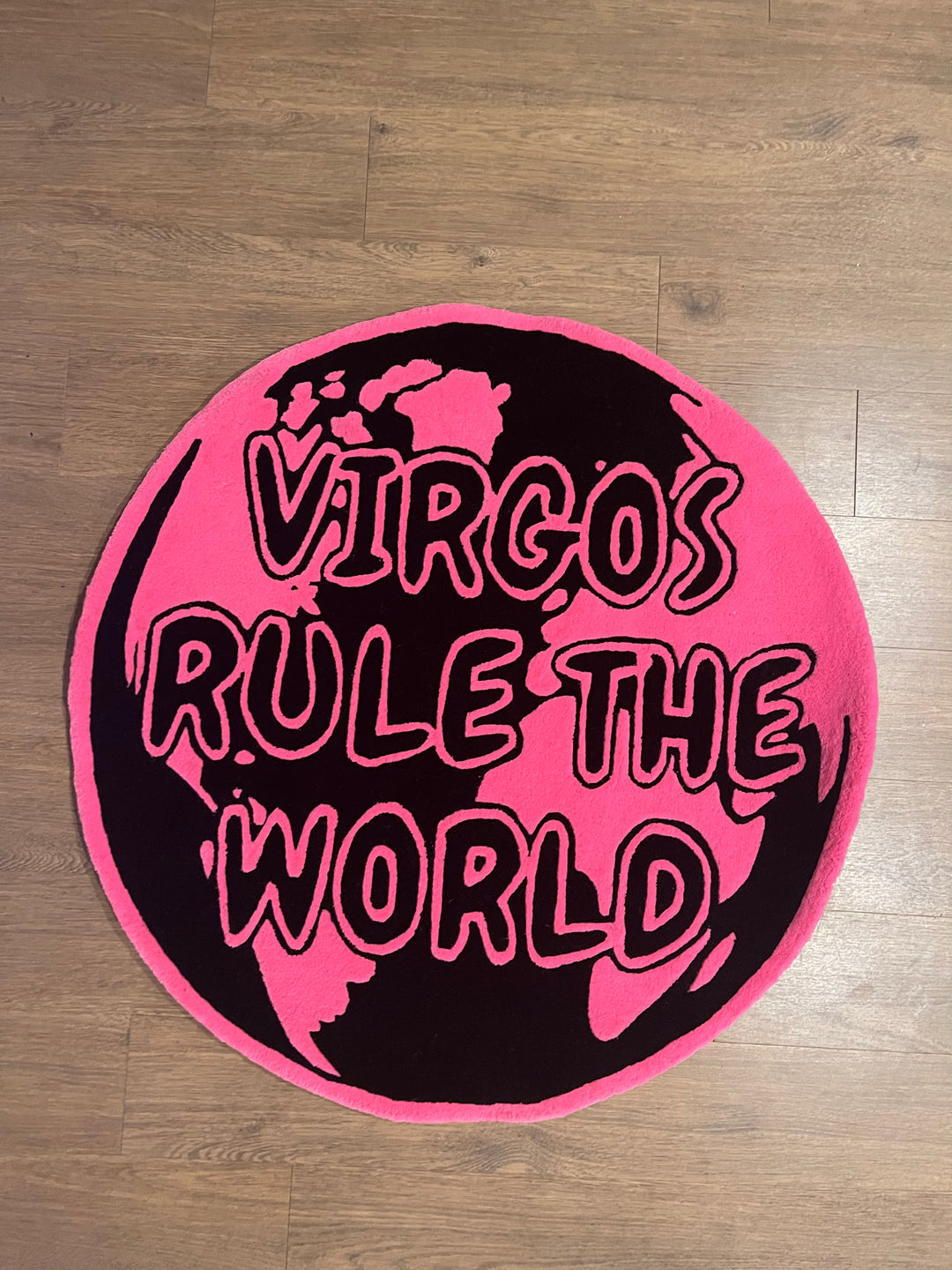 VIRGO'S Rule The World Custom Rug